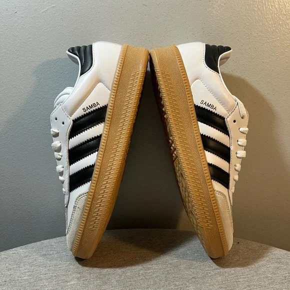 Adidas Samba XLG White/Black/Gum Sneakers Men’s Shoe Size 9 & Women’s 10 IE1377​ - Picture 7 of 11